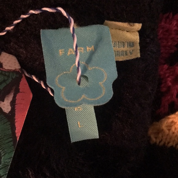 Anthropologie Farm Rio Sweater Dress Chevron L - Picture 4 of 5